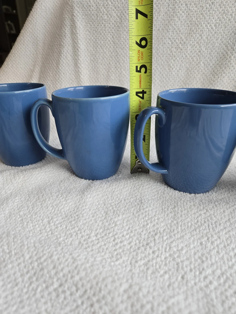 Corelle Blue Stoneware Mugs - Set of 4